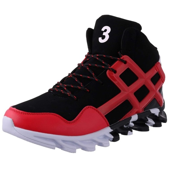 Men's Stylish Sneakers High Top Athletic - Picture 2 of 8